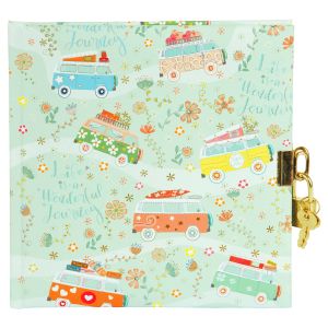 Summer Holiday Lockable Journal