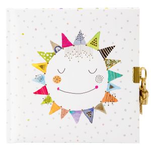 Doodle Sunshine Lockable Journal